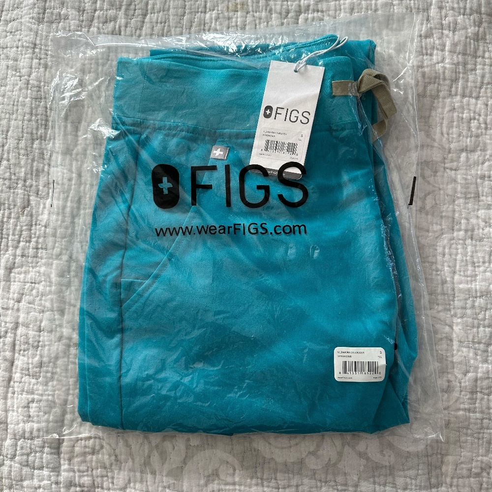FIGS Zamora Jogger Scrub Pants - Teal